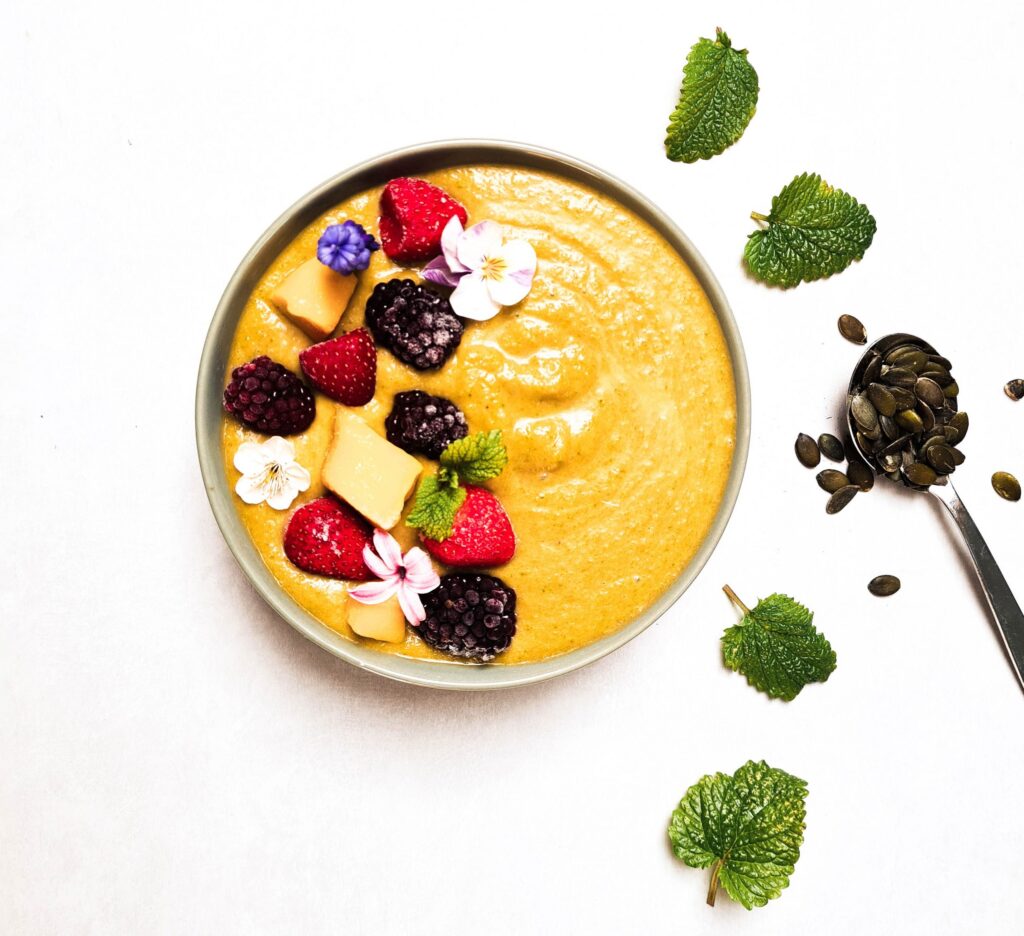 Romige vitale smoothiebowl