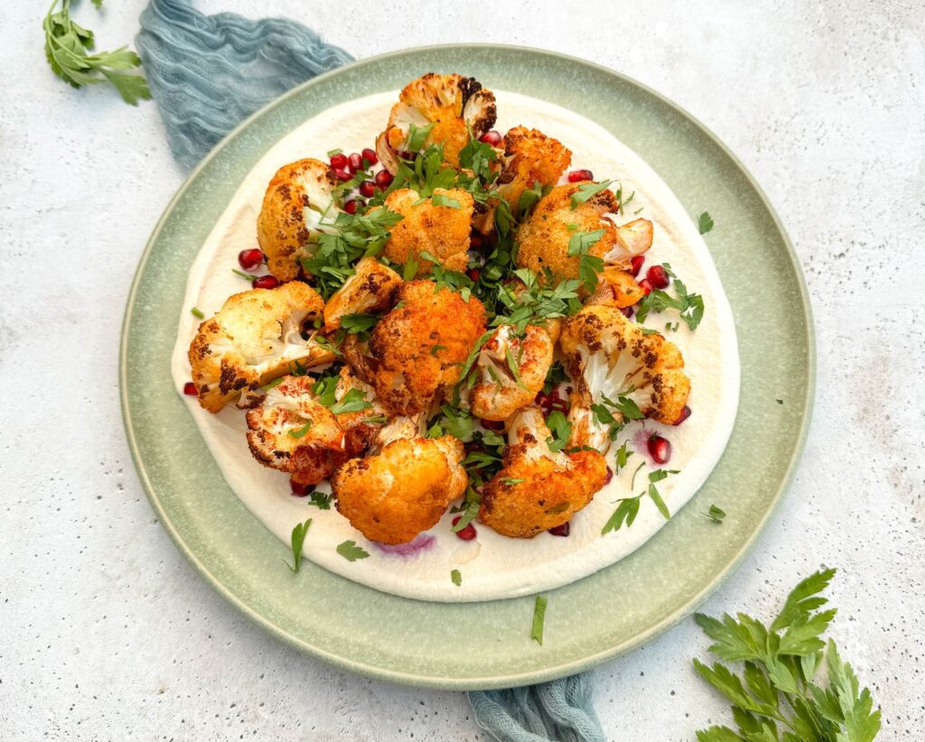 geroosterde-bloemkool-cashewcreme